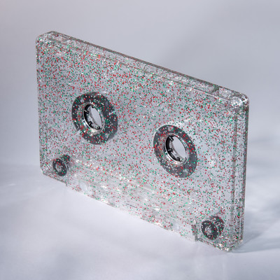 silver green red cassette c-zero