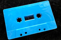 Recycled Sky Blue cassette shell
