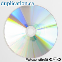 Falcon silver shiny DVD-R