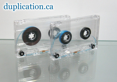 transparent audio cassettes
