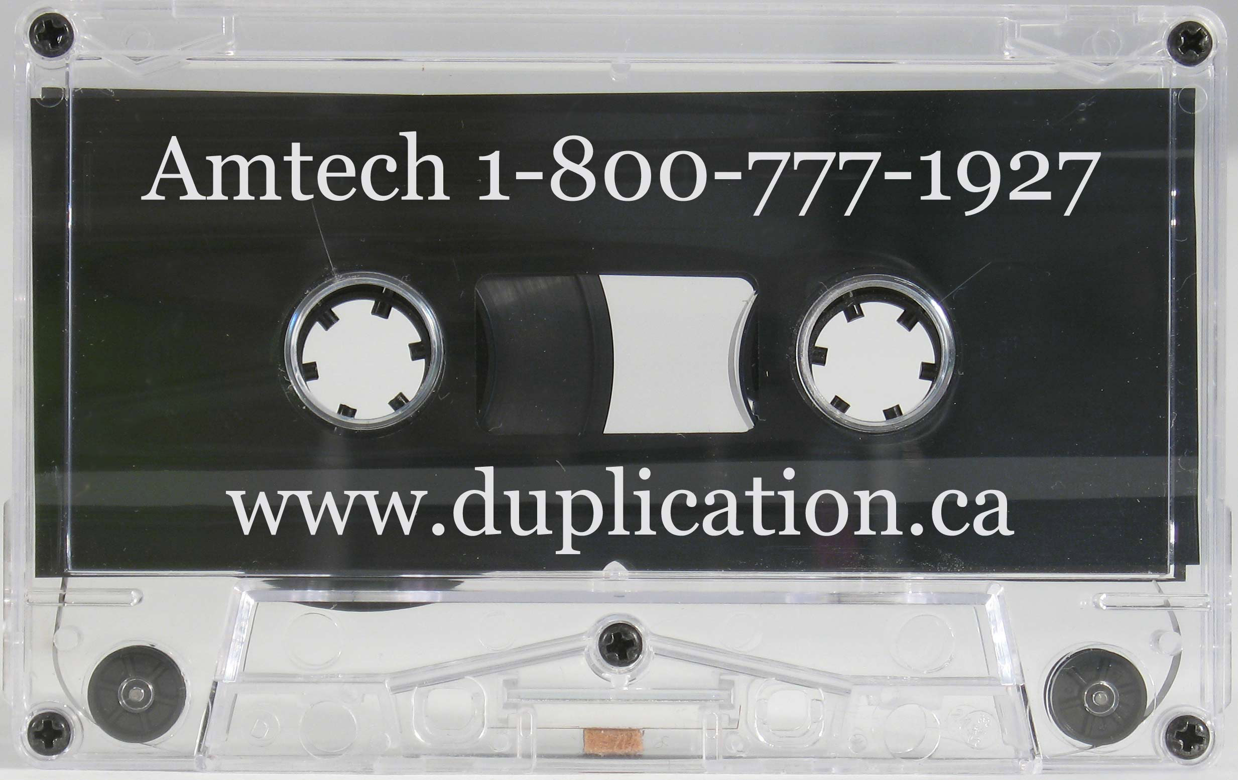 chrome cassette made by Amtech - Analogue Media Technologies inc