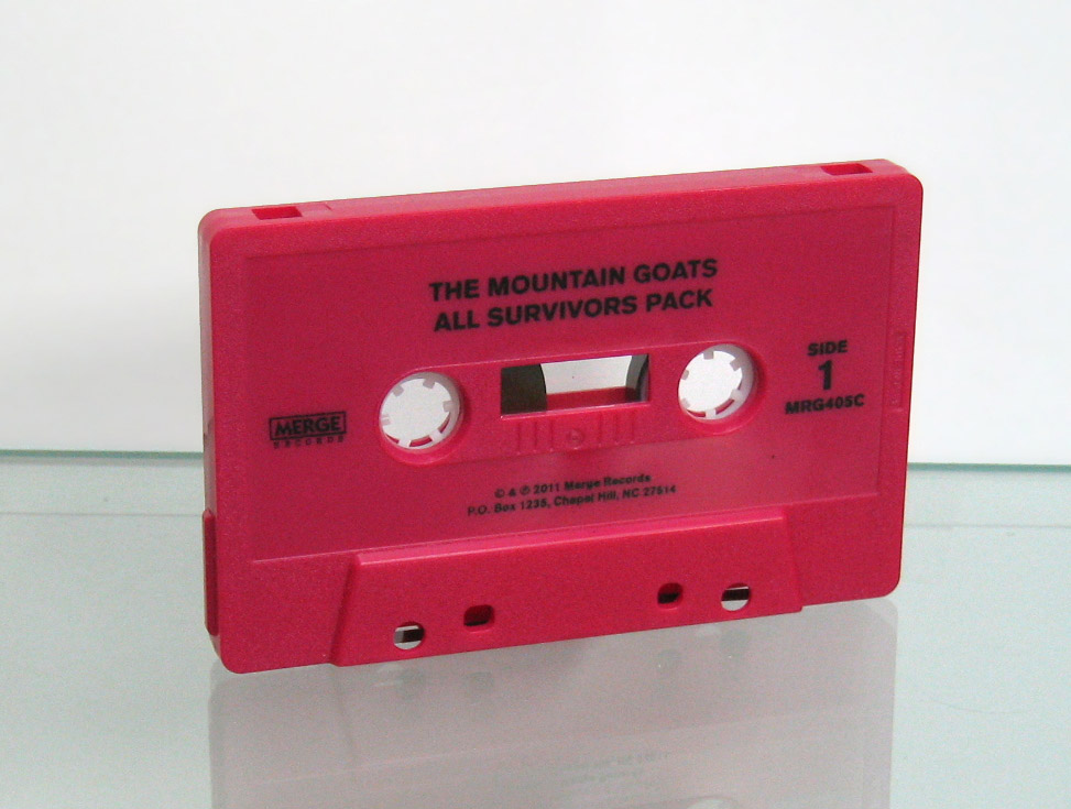 mountain goats audio cassette