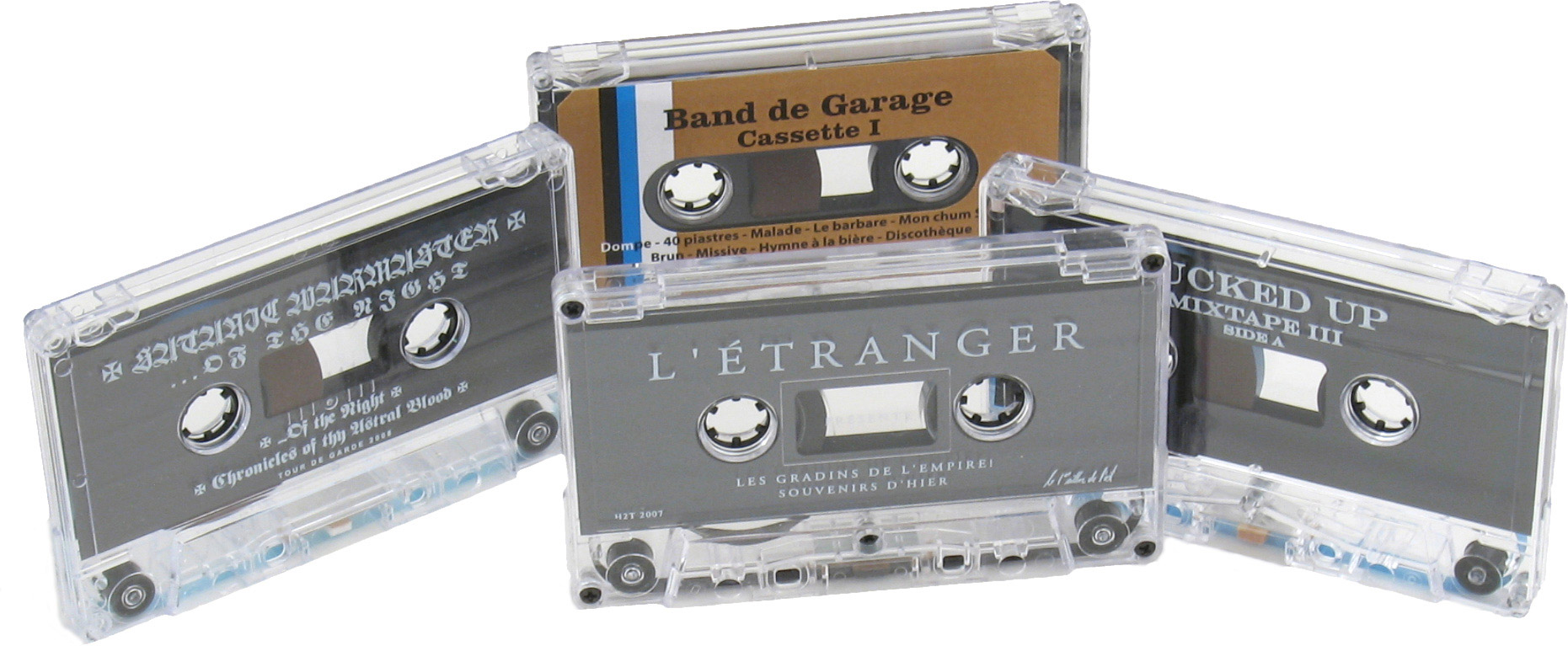 Early examples of the audio cassette revival 