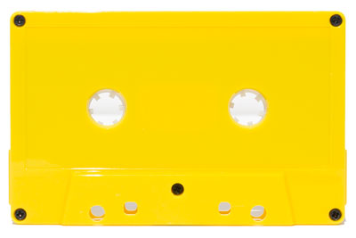 C-45 Yellow (Tabs-Out) no Windows loaded with Hi-fi Tape 