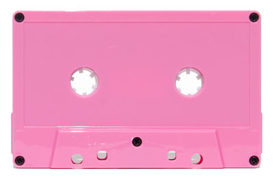 c-30 Pink Tabs-Out with HiFi Ferro Tape 