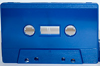 Dark Blue 287 cassette shell