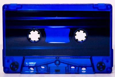 C-29 CHROME Tape in Blue Tint Cassettes