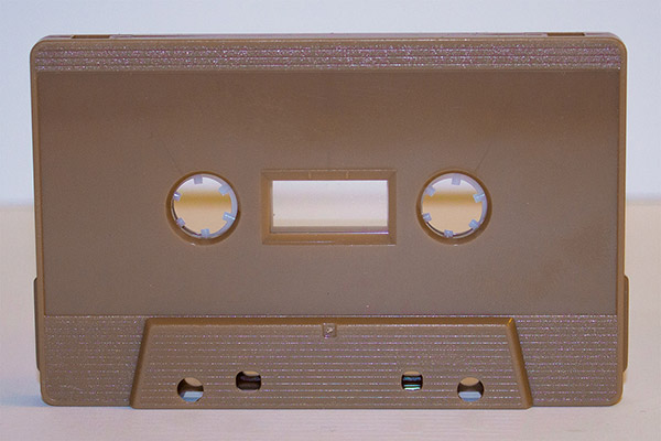 brown audio cassette color