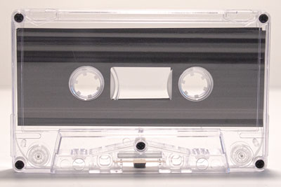 C-45 Clear tabs in Cassettes 