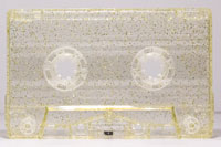 Gold Glitter cassette