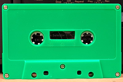 green cassette