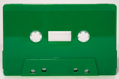 C-4:50 Green Audio Cassettes with RTM Hi-Fi Music-Grade Audio Tape