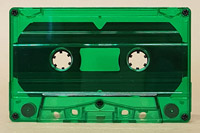 green tinted cassette
