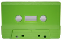 Lime Green cassette shell