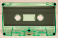 Mint tinted cassette