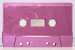 Purple 249 Swirl cassette shell