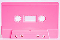 Pink Sonic cassette shell