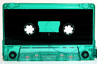 Green Tint Sonic cassette