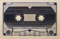 smoke-tinted cassette