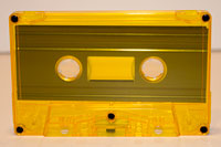 Yellow tinted cassette