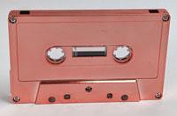 Metallic Pink cassette shell
