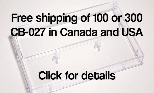 Free shipping of CB-027 in Canada and USA
