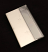 metallic silver cassette case