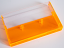 Norelco cassette case fluorescent orange from Duplication.ca