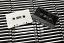 2 tone black and white audio C-68 cassette tapes for sale