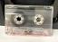 c-33 transparent cassette with chrome tape
