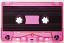 C-54 flo pink audio cassettes