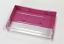 Clear/pink Norelco cassette cases for sale