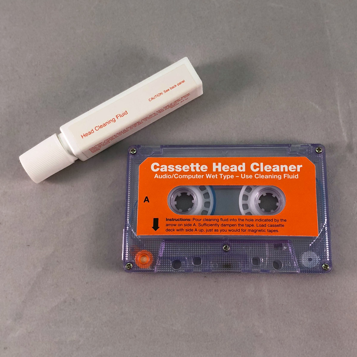 NEW Audio Cassette Head Cleaner Tape BASF Tape 