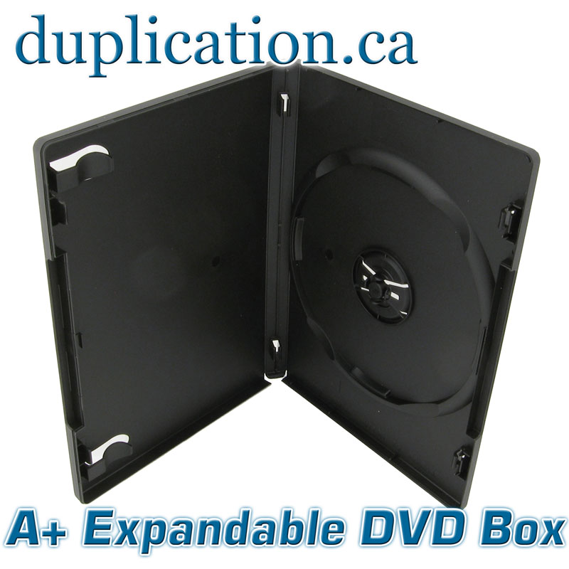 Standard Pro DVD Box, Expandable - A+ DVD Cases and Multiple-Disc