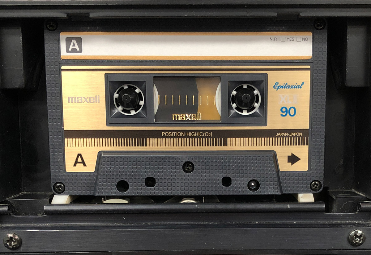 Maxell XLII Gold Label - C-90 CrO2 Blank Audio Cassette Tape Vintage 3  Photo Prop - Maxell - Vintage Cassettes - Audio Cassettes 