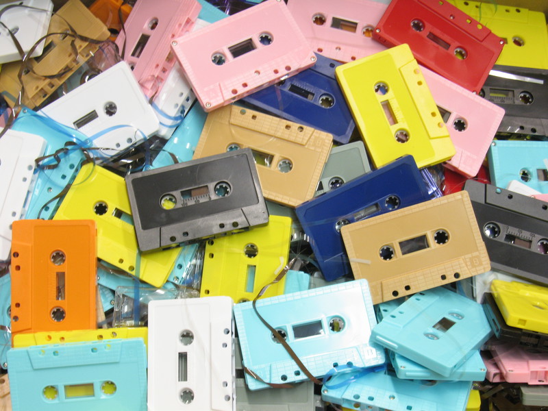 Two Dozen Audio Cassettes for Art (Not-functional)