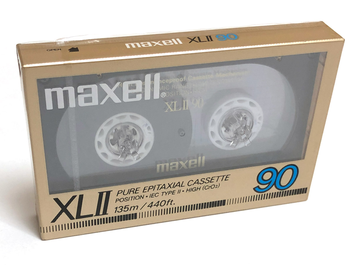 Maxell XLII - 90 CrO2 Blank Audio Cassette Tape Vintage 4 - Maxell
