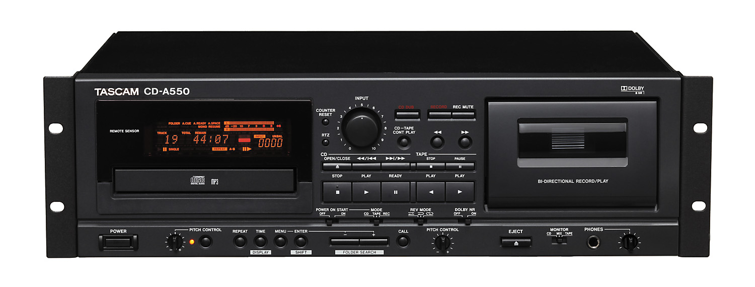 Tascam CD Player & Cassette Recorder - Various Audio Gear - Audio Gear