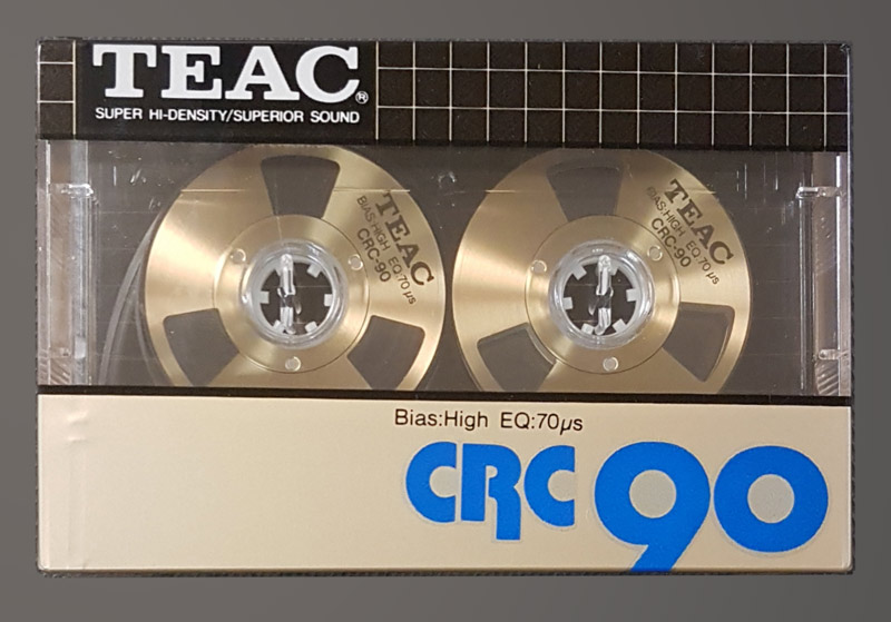 Teac CRC90 Chrome Reel to Reel Audio Cassette - Audio Cassettes 