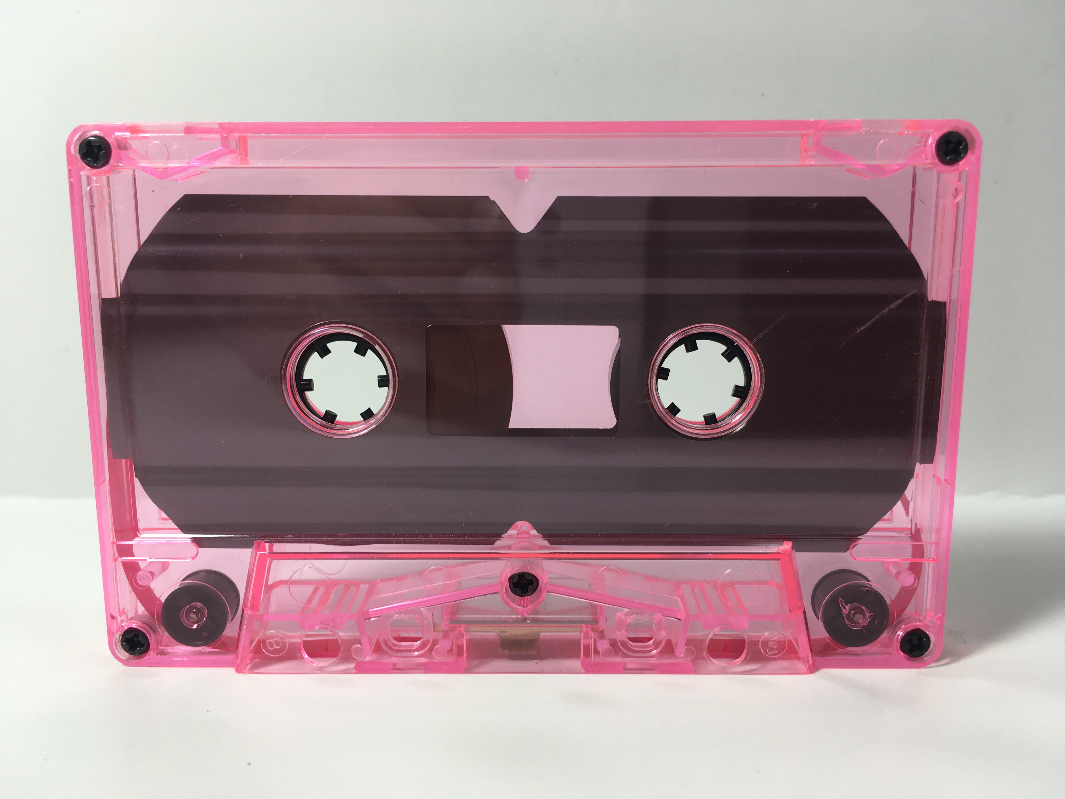 C-10 Normal Bias Pink Tint Cassettes 20 Pack