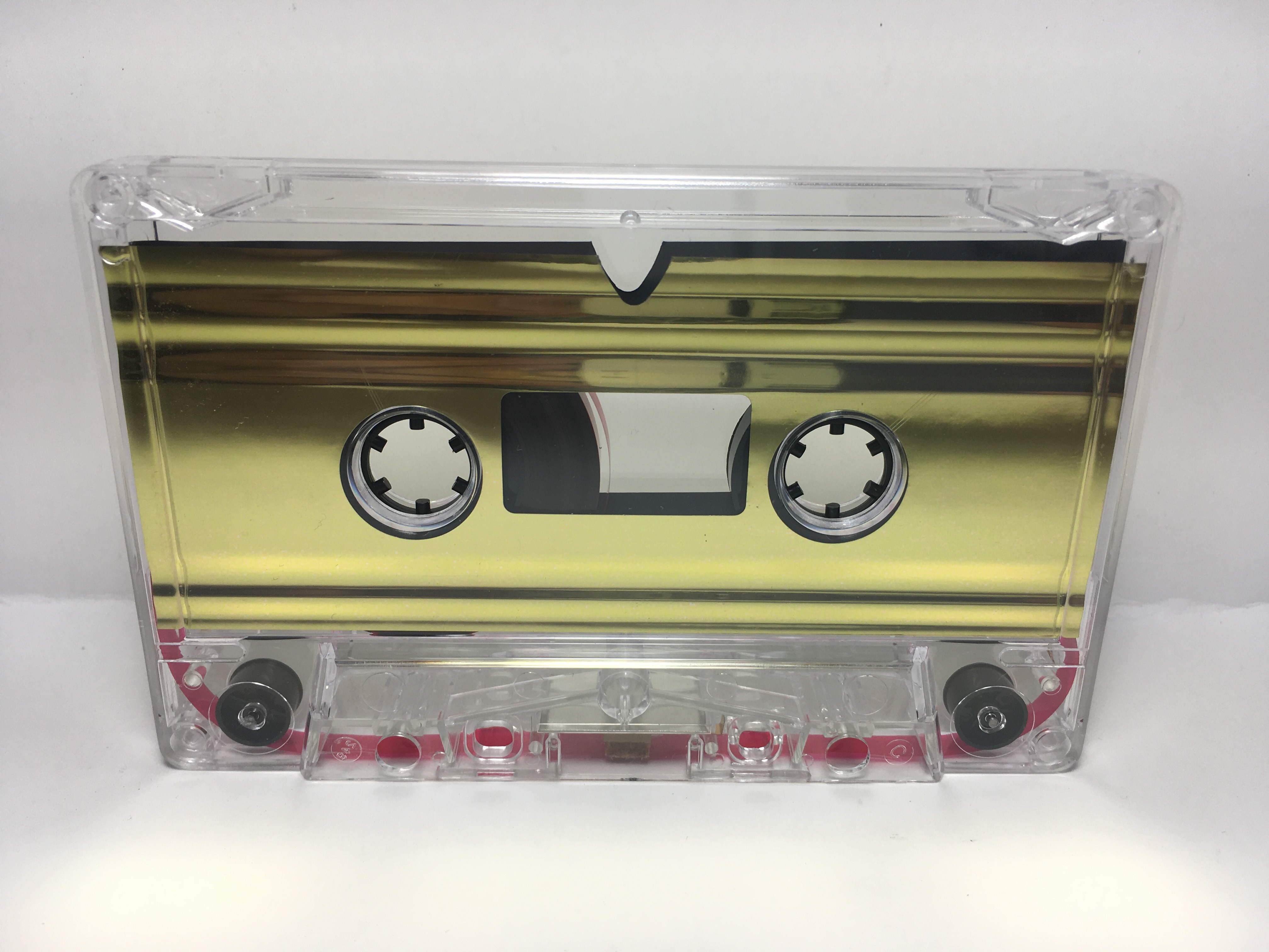 C-10 Normal Bias Metallic Gold Foil Cassettes 10 Pack