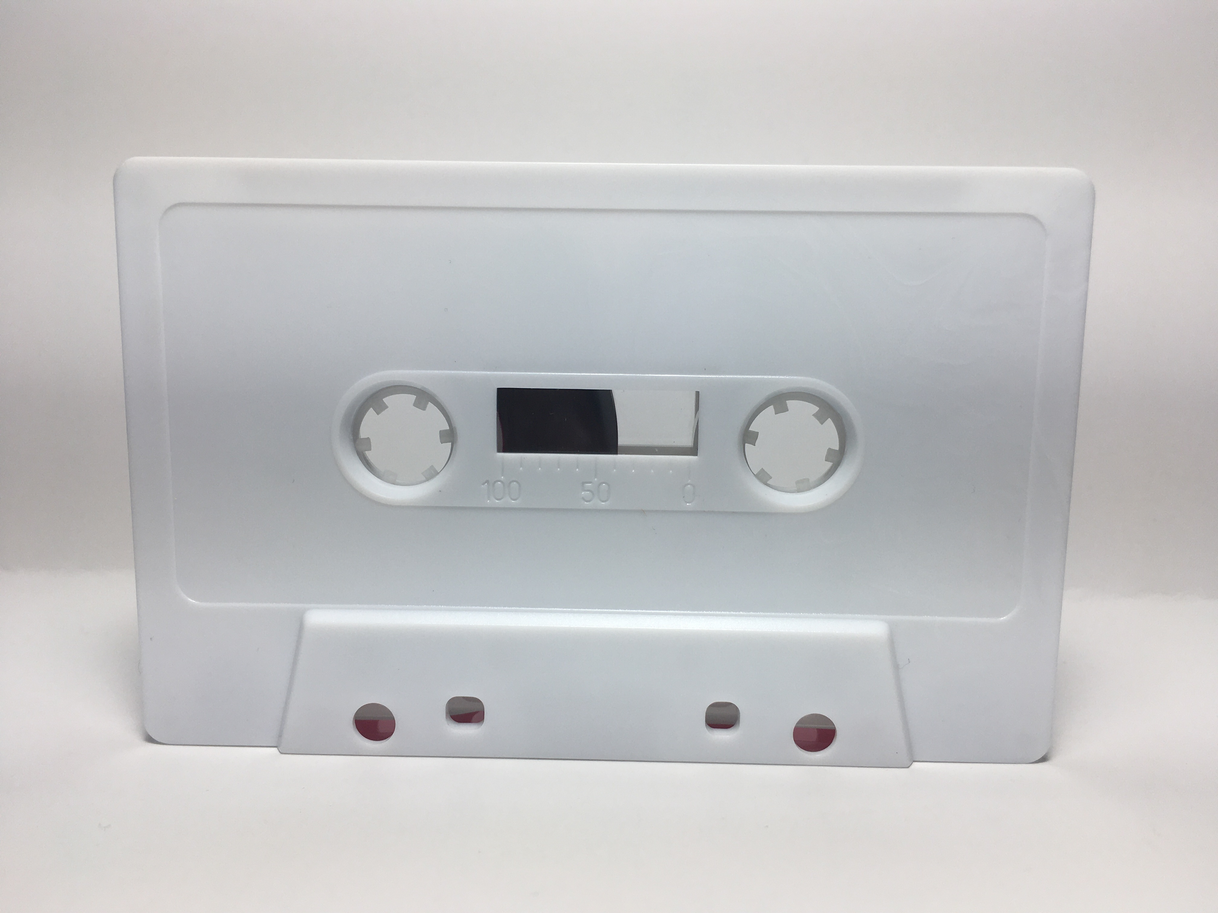 C-60 Normal Bias White Cassettes 20 pack