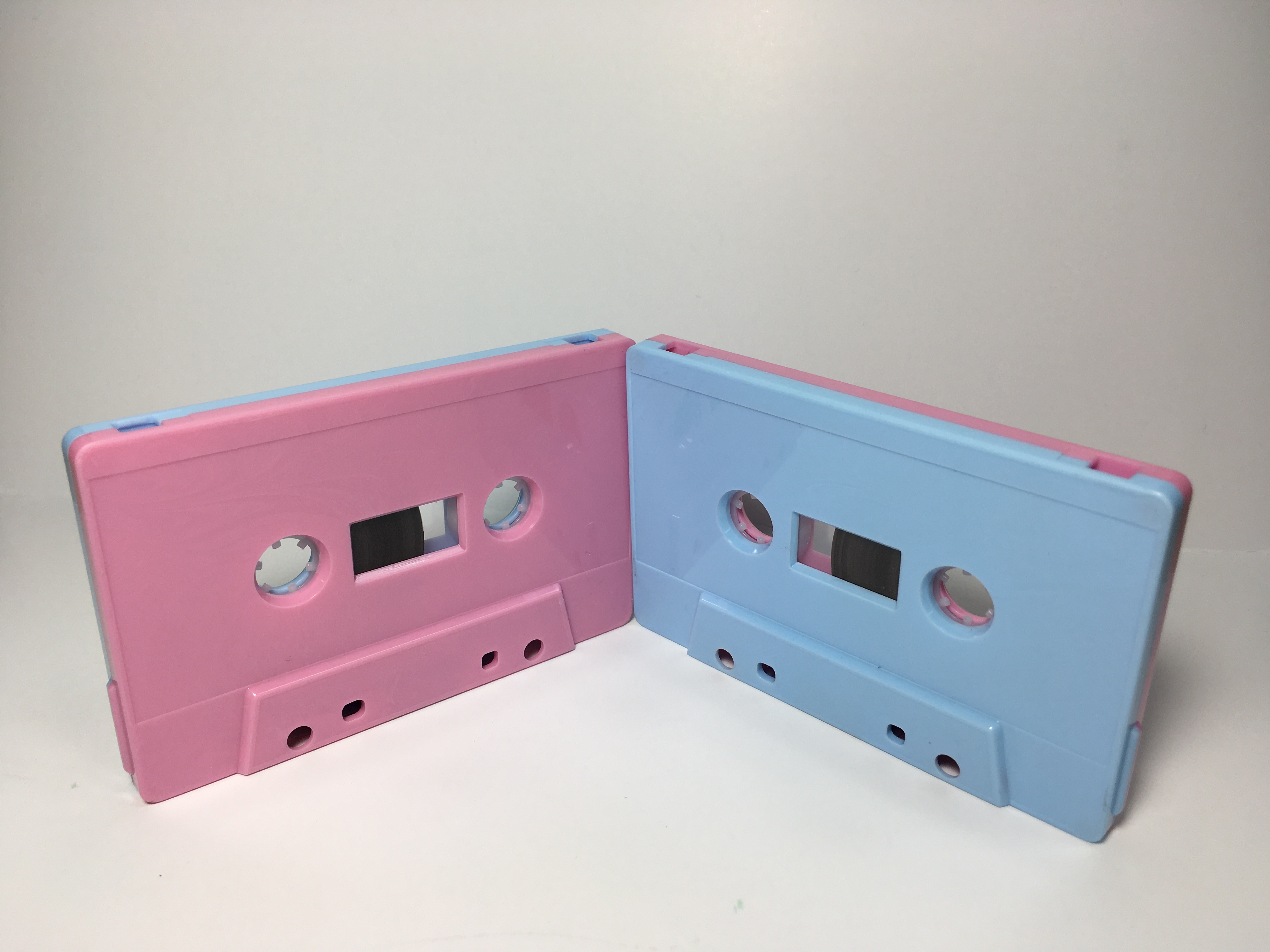 C-91 Normal Bias Pink & Blue Cassettes 20 pack