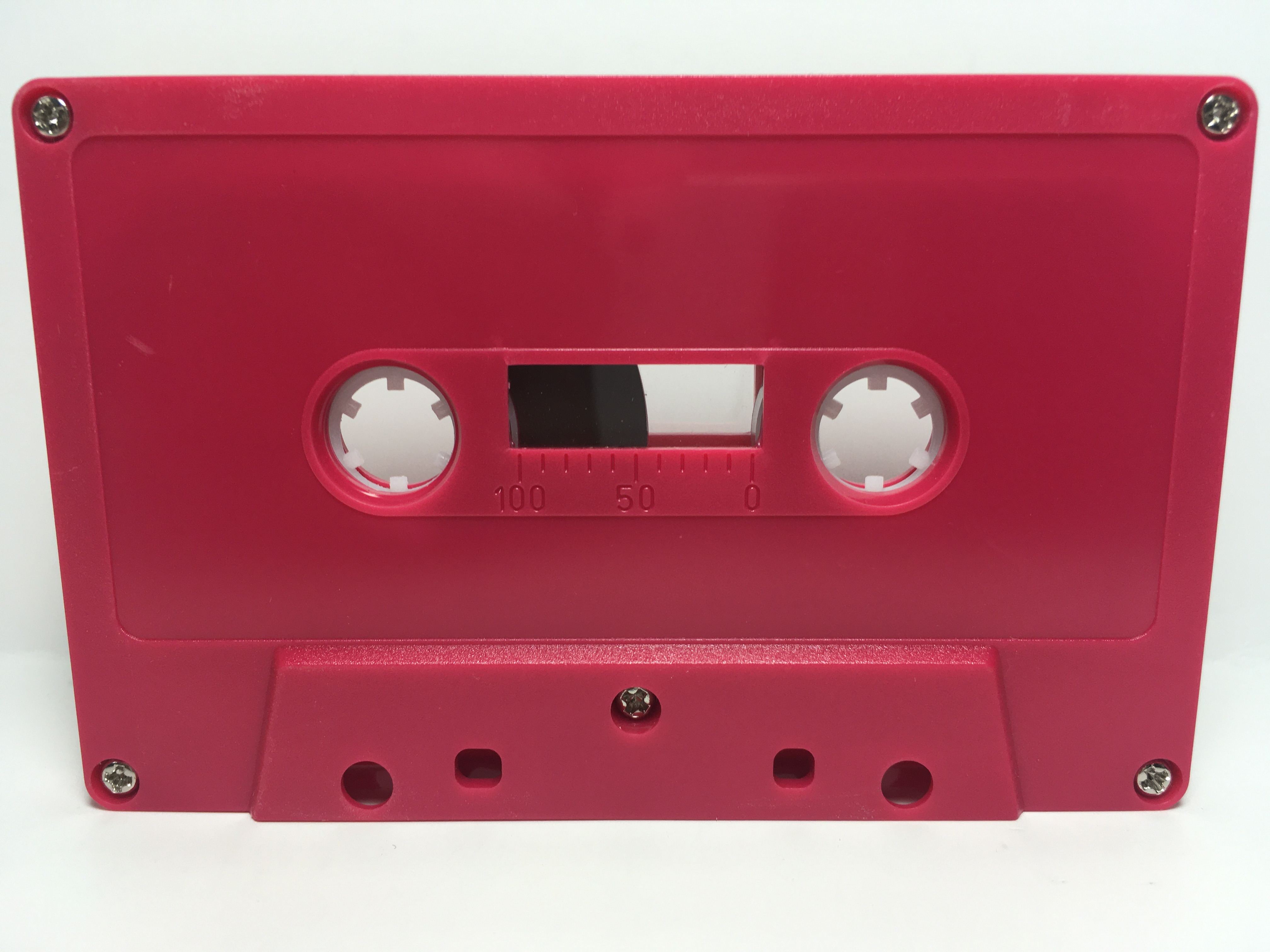 C-44 Normal Bias Rubine Red Cassettes 16 pack