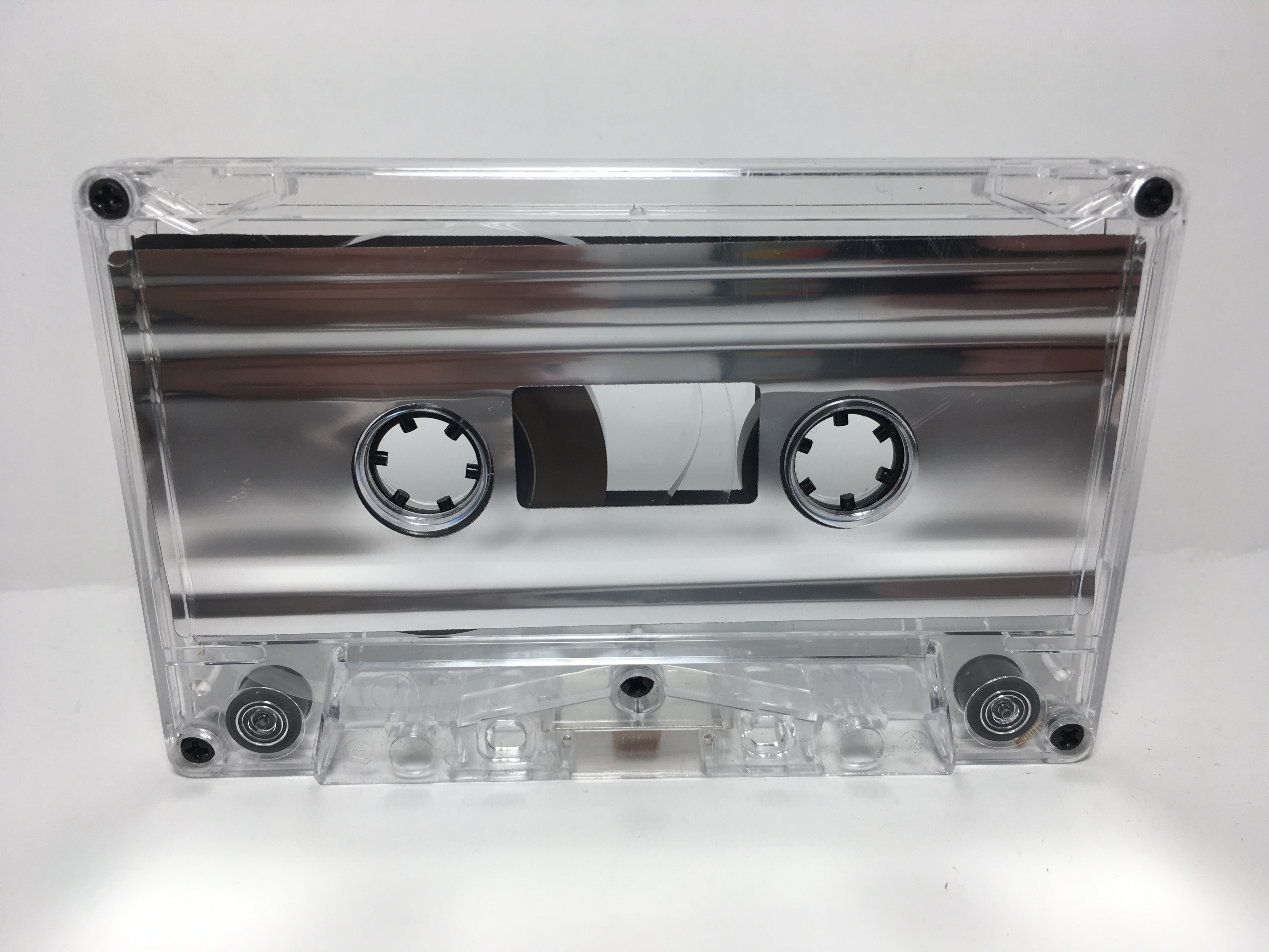 C-101 Normal Bias Silver Metallic Foil Cassettes 6 Pack