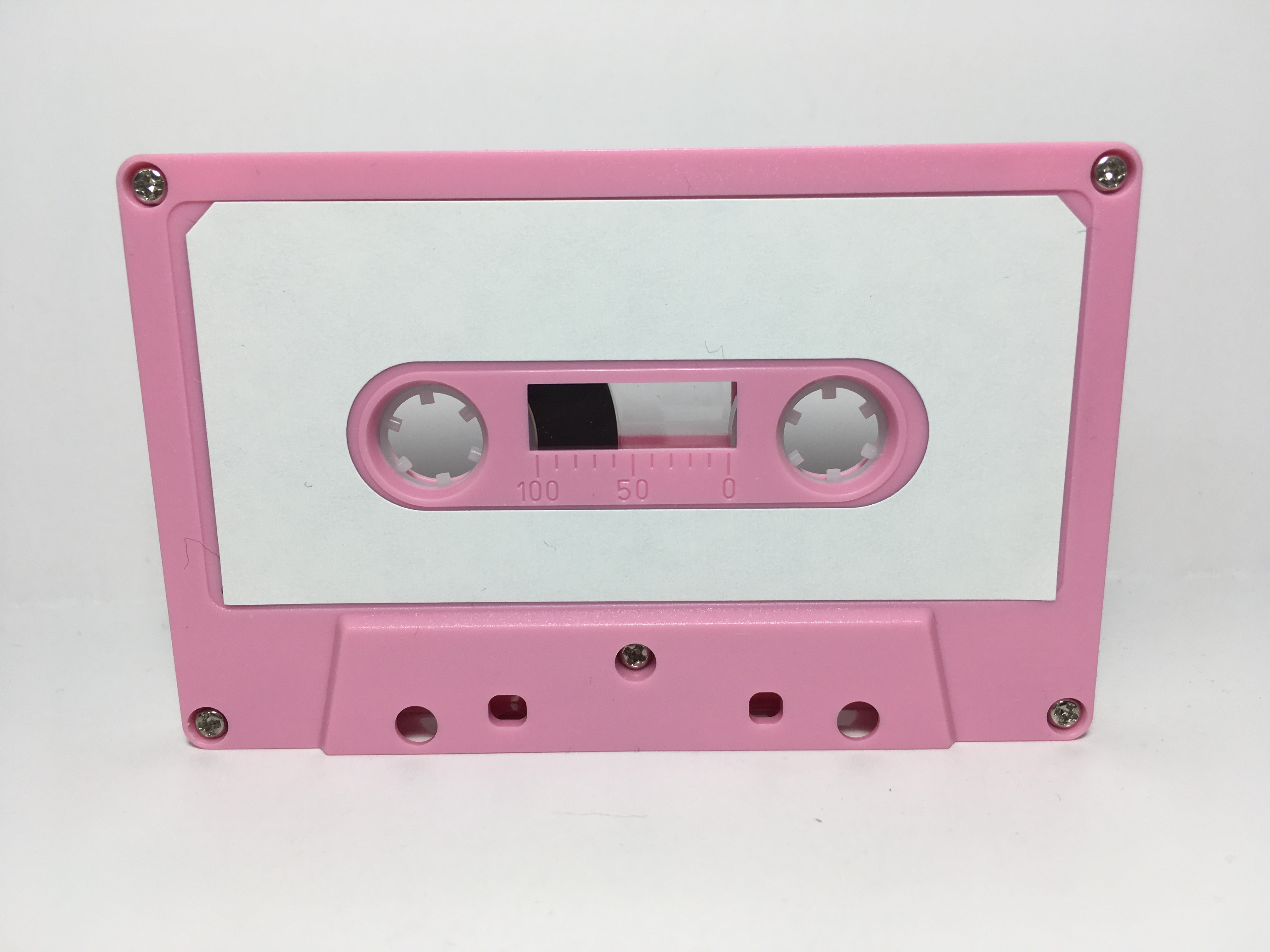 C-36 Normal Bias Pink Labeled Cassettes 5 Pack