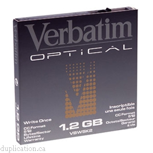 Verbatim CC-WORM 2X Capacity - 1 x WORM disk 1.2 GB