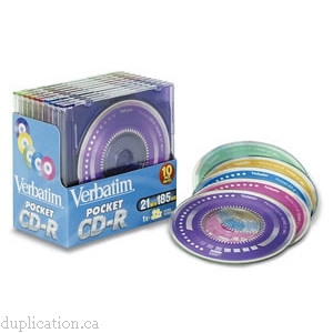 Verbatim Pocket Colors mini CD-Rs