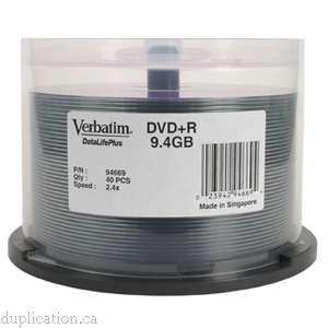 Verbatim - Verbatim DataLifePlus - 40 x DVD+R 9.4 GB 2.4x – spindle