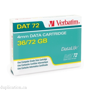 Verbatim DAT 36 GB / 72 GB - DAT 72 (10 pack)